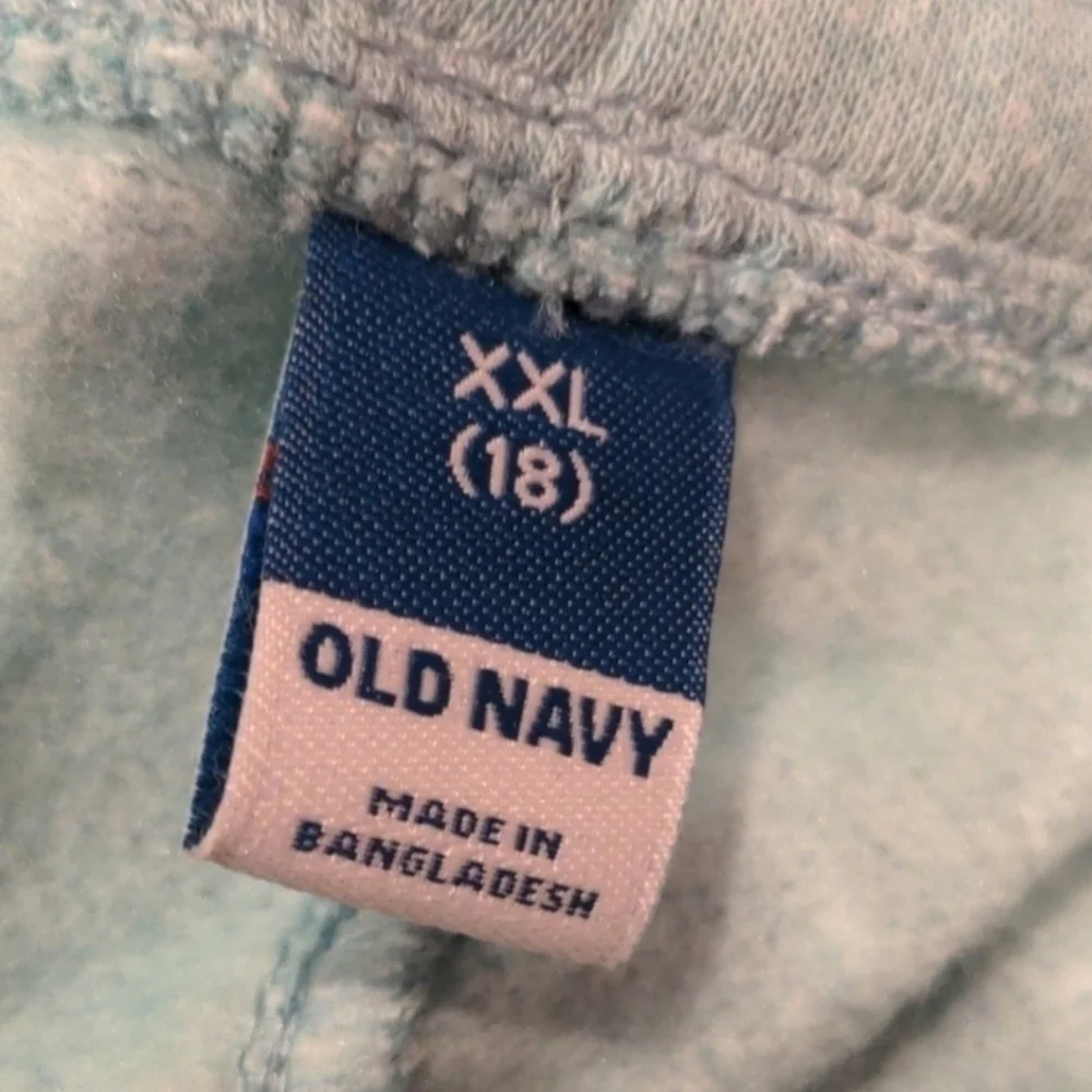 Old Navy Girls Light Green Fleece Sweatpants with Pockets size XXL 18